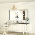 thumbnail image 6 of Depuley 60" x 30" Black Modern Wall Mirror,Rectangular Vanity Makeup Mirror for Bathroom and Bedroom,Multiple Sizes, 6 of 6