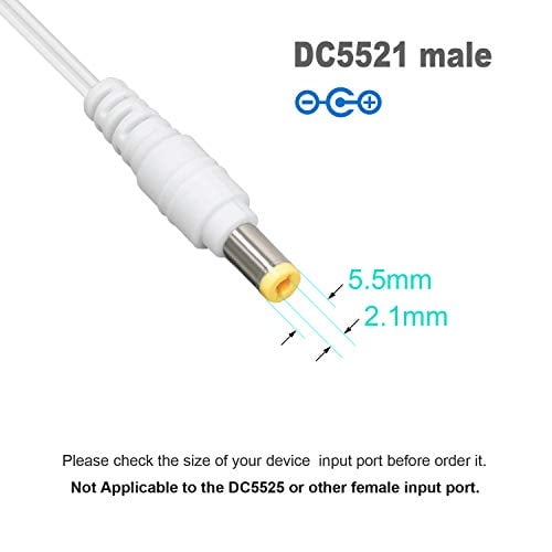 TalentCell CA/CC 29.4V Cargador de batería de litio para 7S 24V Recargable Li-ion Paquete