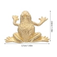 thumbnail image 2 of FESTFENDS Bouton de Porte Rétro en Laiton en Forme d'Animal avec Matériau Durable et Style Feng Shui Porte-Bonheur, 2 of 8