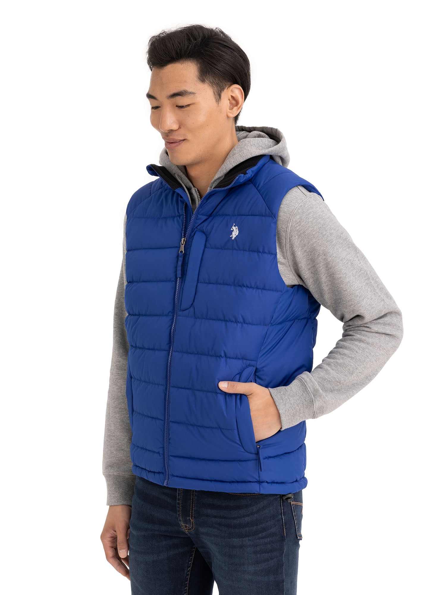 U.S. Polo Assn. Men's & Big Men's Signature Puffer Vest, Sizes S-3XL