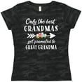 thumbnail image 3 of Inktastic Only the Best Grandmas Get Promoted to Great Grandma Women's T-Shirt, 3 of 5