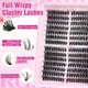 thumbnail image 4 of Kit de extensión de pestañas Ruairie Lash Clusters, 280 unidades, 8-16 mm, 4 of 8