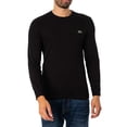thumbnail image 2 of Lacoste Long Sleeve Technical T-Shirt, Black, 2 of 5
