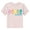 Light Pink, variant on Toddler's Care Bears Colorful Logo Line Up Graphic Tee Light Blue 2T