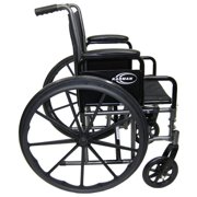Karman Light Weight Wheelchair with Elevating Legrests in 18 Seat and Removable Footrests