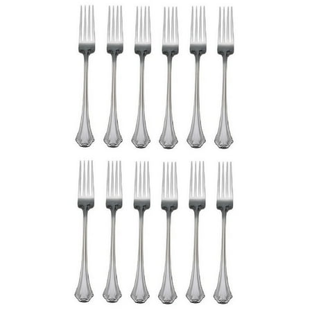 

Reed & Barton Country French 18/10 Stainless Steel Dinner Fork (Set of Twelve)