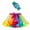 A-Multicolor309, variant on JAJAHO Girls Tutu Skirts Layered Rainbow Mesh Party Dance Tulle Puffy Mini Skirt With Headband 2PCS Set Cozy Skirt