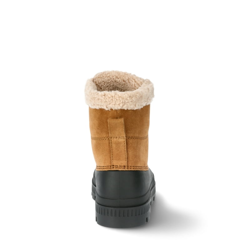 Ozark Trails Women s Fleece Duck Low Boots Sizes 6 11 Walmart