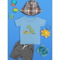thumbnail image 3 of Dino And Text T-Shirt Infant -Image by Shutterstock,  12 Months, 3 of 4