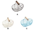 thumbnail image 3 of Inteprter Cesta de almacenamiento de alimentos de estilo, soporte para frutas y verduras, organizador de artículos diversos hueco de gran Cocina y Comedor gris negro, 3 of 6