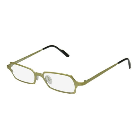 New Harry Lary's Clidy Mens/Womens Designer Full-Rim Chartreuse Fancy Imported From France Frame Demo Lenses 47-0-0 Eyeglasses/Glasses