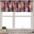 thumbnail image 3 of Ambesonne Ethnic Valance & Curtain, Modern Mandala Motif, 55"x45", Multicolor, 3 of 6