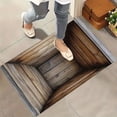thumbnail image 5 of 3D Optical Illusion Doormat, Non-Slip Absorbent Entrance Mat for Front Door, Indoor Outdoor Water-Absorbing Decorative Door Mat, 16x24 Inch, 5 of 5