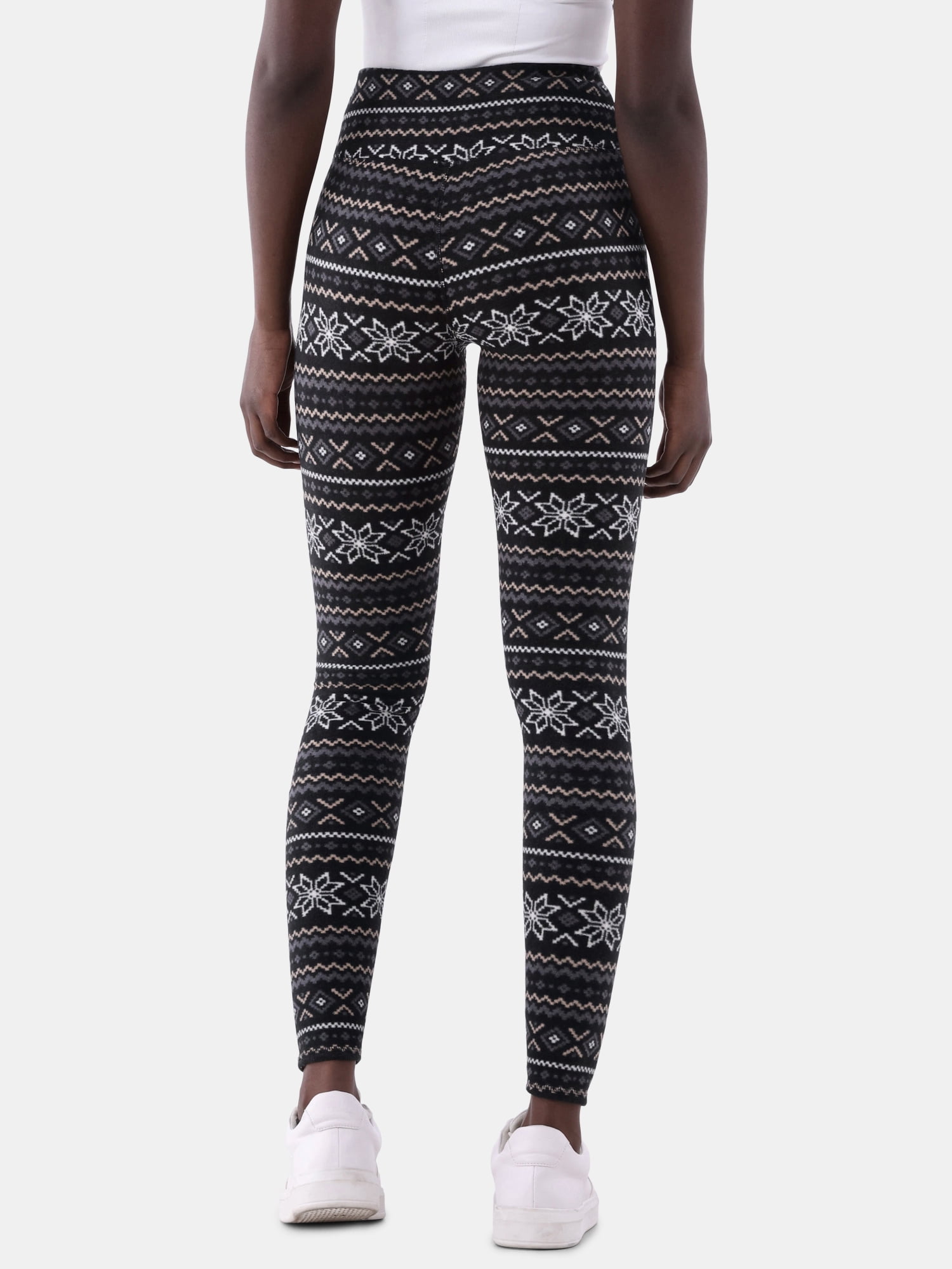 ClimateRight by Cuddl Duds Stretch Women's Warm Stretch Fleece High Rise Base Layer Thermal Legging, Sizes XS to 4X
