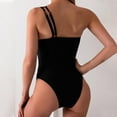 thumbnail image 4 of BONIXOOM Women's Swimsuit With Lace Panels And Sexy One Shoulder Swimsuit, 4 of 4