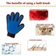 thumbnail image 4 of Guantes de limpieza con cepillo mágico para mascotas Qianli Blue, para mano derecha, 4 of 5