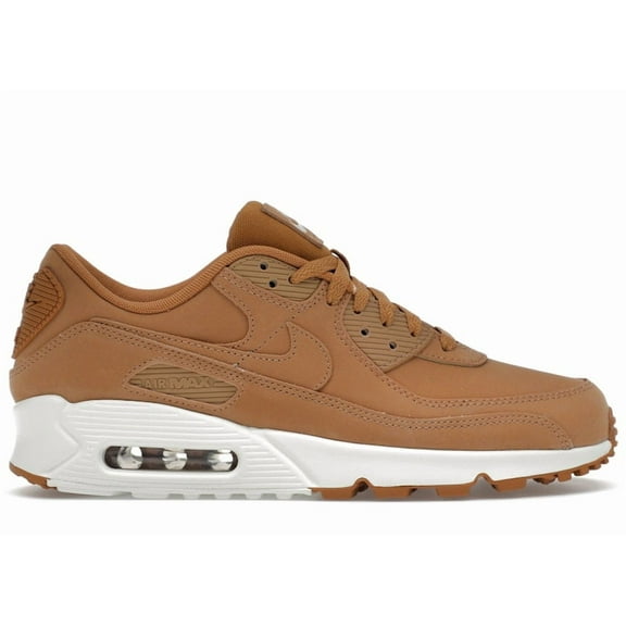 Nike Men's Air Max 90 Premium Flax Sail Shoes, from StockX