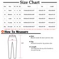thumbnail image 3 of Summer Saving Wycnly on Sale Pants for Women Womens High Waist Trousers Vintage Linen Solid Drawstring Loose Wide Leg Pants Casual Elastic Waist Palazzo Pants with Pocket, 3 of 7