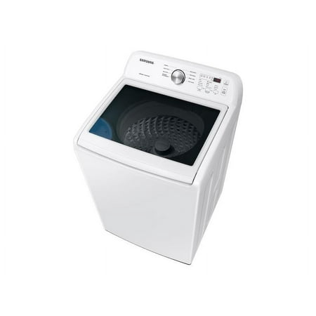Samsung - 4.4 Cu. Ft. High-Efficiency Top Load Washer with ActiveWave Agitator - White