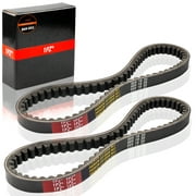 1PZ EDB-B01 Drive belt V belt Made W/ KEVLAR 669-18-30 for TAOTAO 50cc BMS VIP ROKETA scooter (pack of 2)