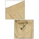 thumbnail image 5 of Pantalones cortos al aire libre de los hombres Pantalones cortos de carga de cintura elástica de algodón con ajuste clásico Caqui M Unique Bargains Pantalones, 5 of 6