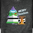 thumbnail image 3 of Toy Story - Merry Christmas Toy Story - Men's Crew Neck Fleece Pullover, 3 of 5