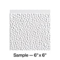 thumbnail image 1 of FASÄDE Hammered Decorative Vinyl Backsplash Panel in Matte White (6X6 Inch Sample), 1 of 5