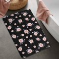 thumbnail image 2 of Pioneer Flower Floral Print Pattern Bathroom Rugs Mat, Non Slip Microfiber Bathroom Rug with Rubber Backing, Soft Mats for Bathroom Floor Tub Shower, 20"x32", 2 of 5