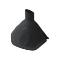 thumbnail image 3 of Empuñaduras de para cocinar, agarraderas de silicona para guantes de horno, almohadillas de aislamiento antiescaldado multiusos, embudo Negro Macarena Guantes de cocina, 3 of 8