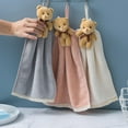 thumbnail image 5 of Cartoon Bear Hand Towel High Water Absorption Durable for Bathroom Kitchen, 5 of 8