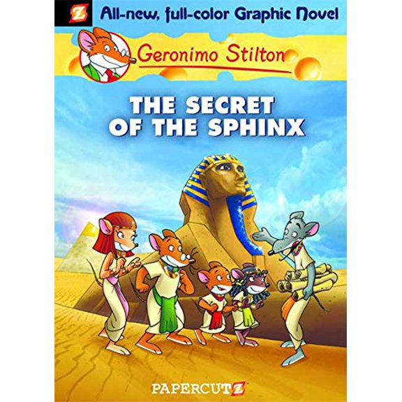 Pre-Owned Geronimo Stilton Graphic Novels #2: The Secret of the Sphinx (Hardcover) 1597071595 9781597071598