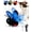 Blue, variant on Butterfly Cat Toy, Realistic Fluttering Wings, 3 Modes, Interactive Self-Play Toy for Indoor Cats, Orange