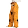 thumbnail image 6 of Halloween Sweatpants for Women Lightweight Running Sport Printed Halloween Wide Leg Pants for Women, 6 of 6