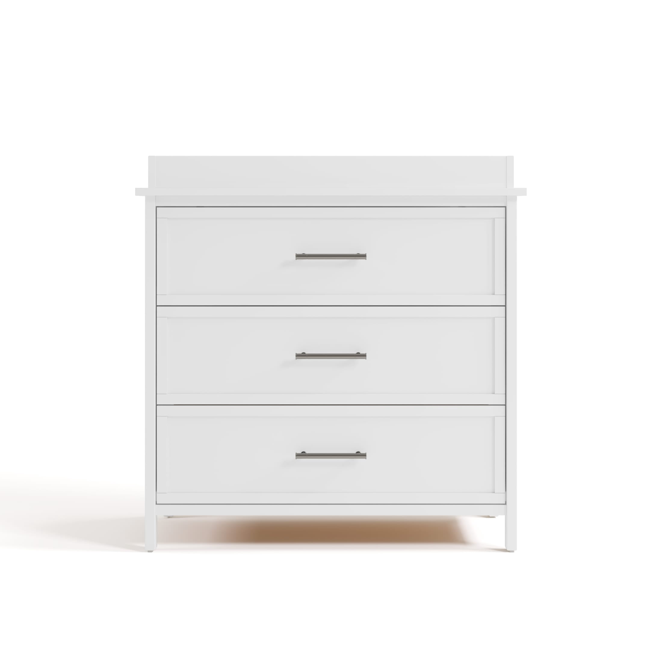 Graco Classic 3 Drawer Dresser with  Infant Changing Topper, White