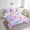 Purple, variant on Erosebridal Floral Butterfly Bedding Sets Twin Size,Kawaii Cute Comforter Sets with Sheets,Super Cozy Reversible Bed in a Bag Twin size,Teenager Bedroom Decor,7pcs