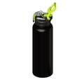 thumbnail image 3 of SURFVEN 40 oz Vacuum Insulated Stainless Steel Water Bottle with 3-in-1 Lid, Black, 3 of 7