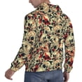 thumbnail image 6 of Fotbe Men's Hoodie with Skulls1 Pattern - Kangaroo Pocket Pullover Hooded Sweatshirt, Perfect for Daily Wear, Travel, and Home-3X-Large, 6 of 7