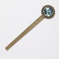 thumbnail image 2 of Christmas Book Accessories: Lace Bookmark in Antique Bronze - Book Mark for Book Lovers & Readers, 2 of 5
