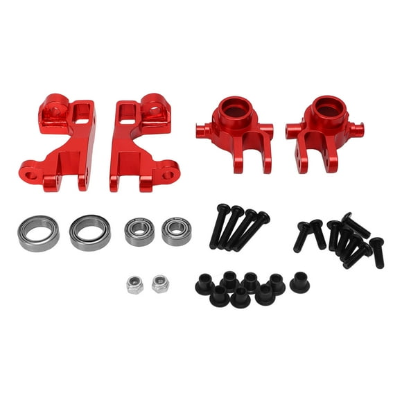 RC Steering Cup C Block Set Aluminum Alloy High Strength Replacement RC Accessories for Traxxas Sledge 1/10 RC Cars