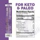 thumbnail image 2 of 100% Grass Fed Garlic Summer Sausage Beef Sticks - Delicious Gluten Free Beef Snack - High Protein Keto Friendly, 2 of 5