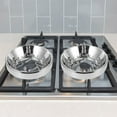 thumbnail image 4 of Moluckfu Soporte Para Wok Plateado Resistente Y Antiviento Para De Gas En Casa, 4 of 8