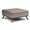 Gray Taupe, variant on Trent Home 36" Mid Century Coffee Table Storage Ottoman in Blue Velvet Fabric