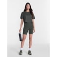 thumbnail image 3 of Avia Women's Cropped Boxy Tee with Short Sleeves, Sizes XS-XXXL, 3 of 6