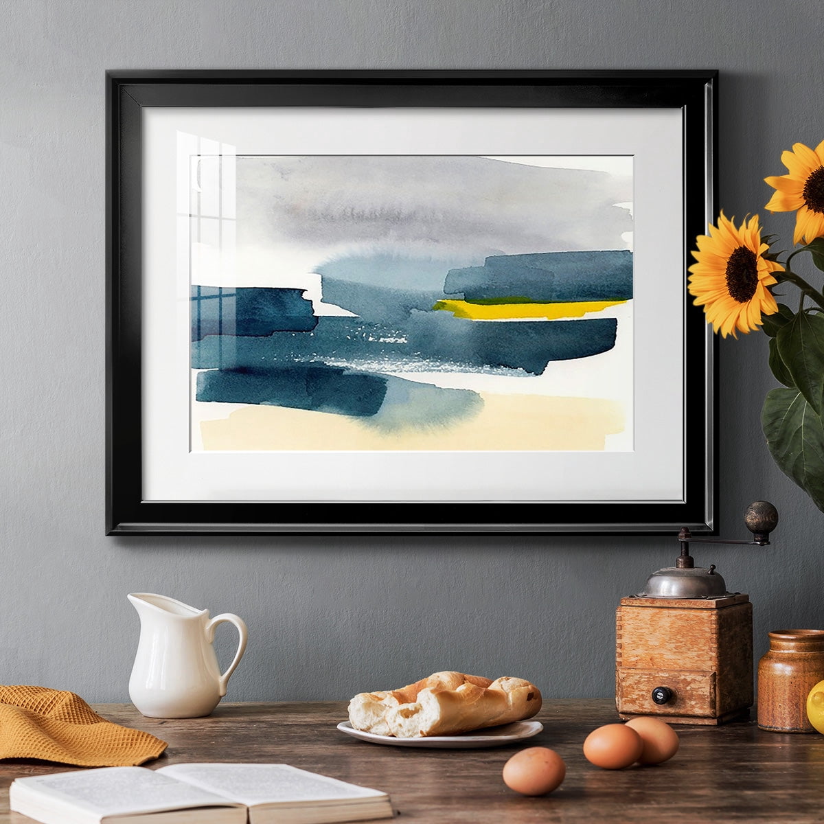Peeking Sunshine IV Premium Framed Print - Ready to Hang