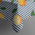 thumbnail image 4 of Yellow Lemon Fruit Leaves Rectangle Tablecloth 60"x120",Waterproof Polyester Rectangle Table Cloth, Wipeable Spillproof Polyester Tablecloth for Dining, Camping, Indoor and Outdoor, 4 of 6