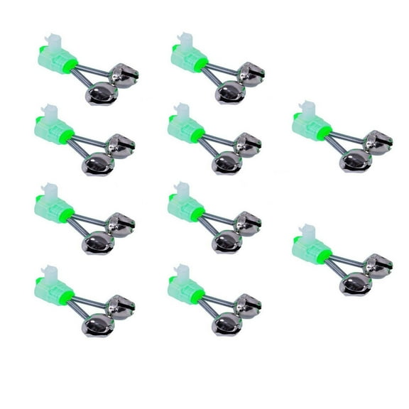 Shakven 10 Fishing Bells Clips Fishing Bells For Rods Fishing Fish Alarm Fishing Bells Clips Fishing Rod Alarm With Alert Bells Fish Indicators, Usupdd 2025 Shakven 10 Fishing Bells Clips