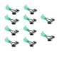 thumbnail image 1 of Clips con campanillas de pesca para cañas: alarma de picada con campanillas de alerta, indicador de peces de metal para pesca nocturna, abrazadera segura para caña, accesorio de pesca versátil p, 1 of 6