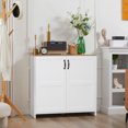 thumbnail image 2 of HOMCOM Armoire de Rangement Buffet de Cuisine pour Salon, 2 of 10