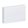 thumbnail image 2 of Tarjeta Índice Oxford 5'x8' Rayada Paquete c/100, 2 of 3