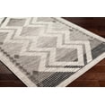 thumbnail image 3 of Hauteloom Rory Living Room, Bedroom Area Rug - Bohemian, Transitional - Light Gray, Medium Gray, Charcoal - 7'10" x 10', 3 of 6
